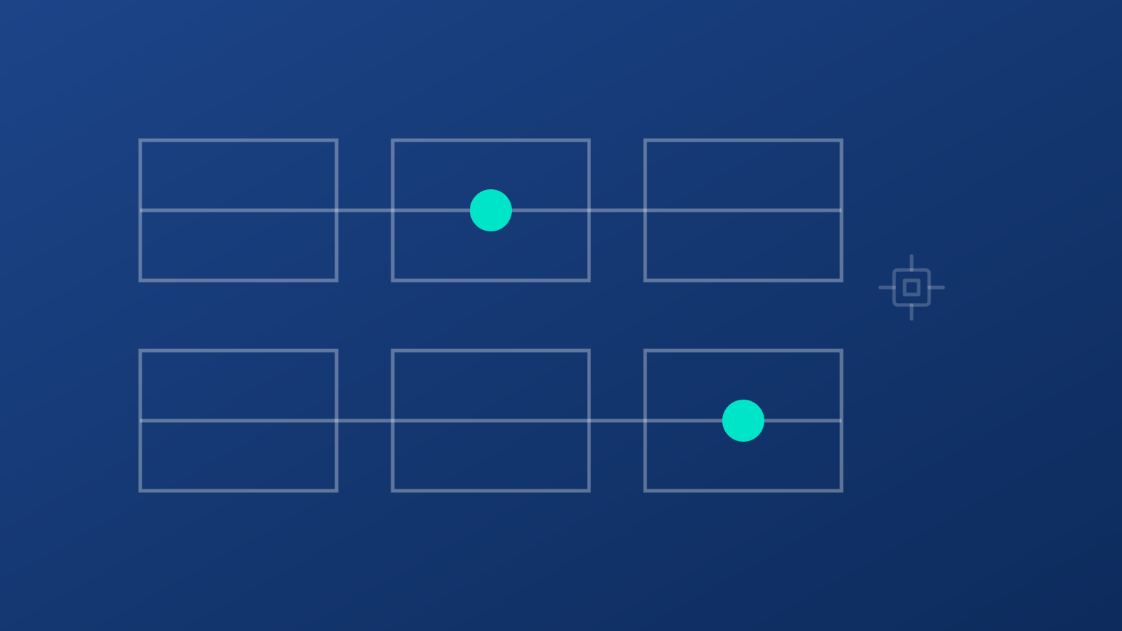 6-card server rack with rails