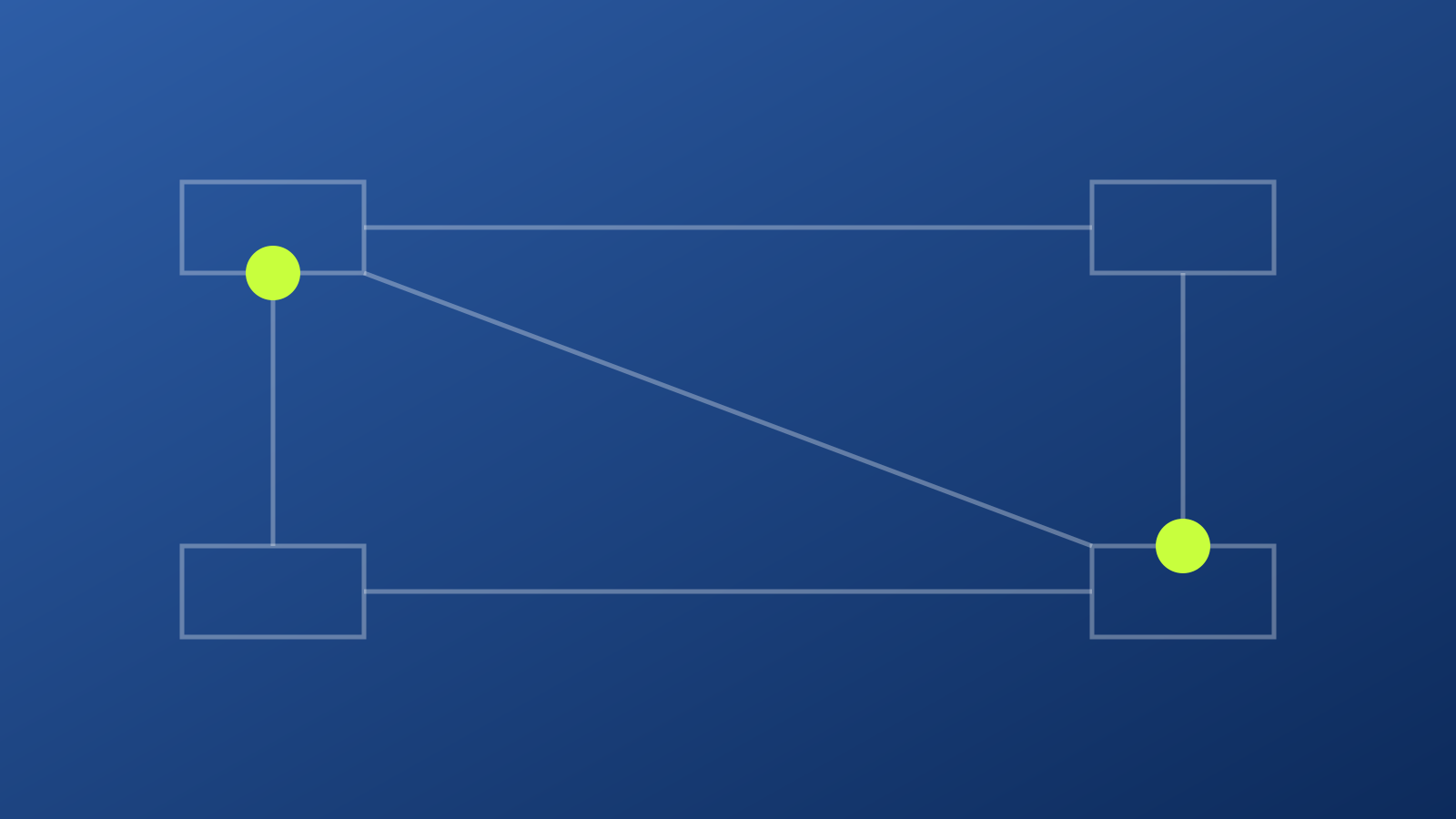 Active path through fabric