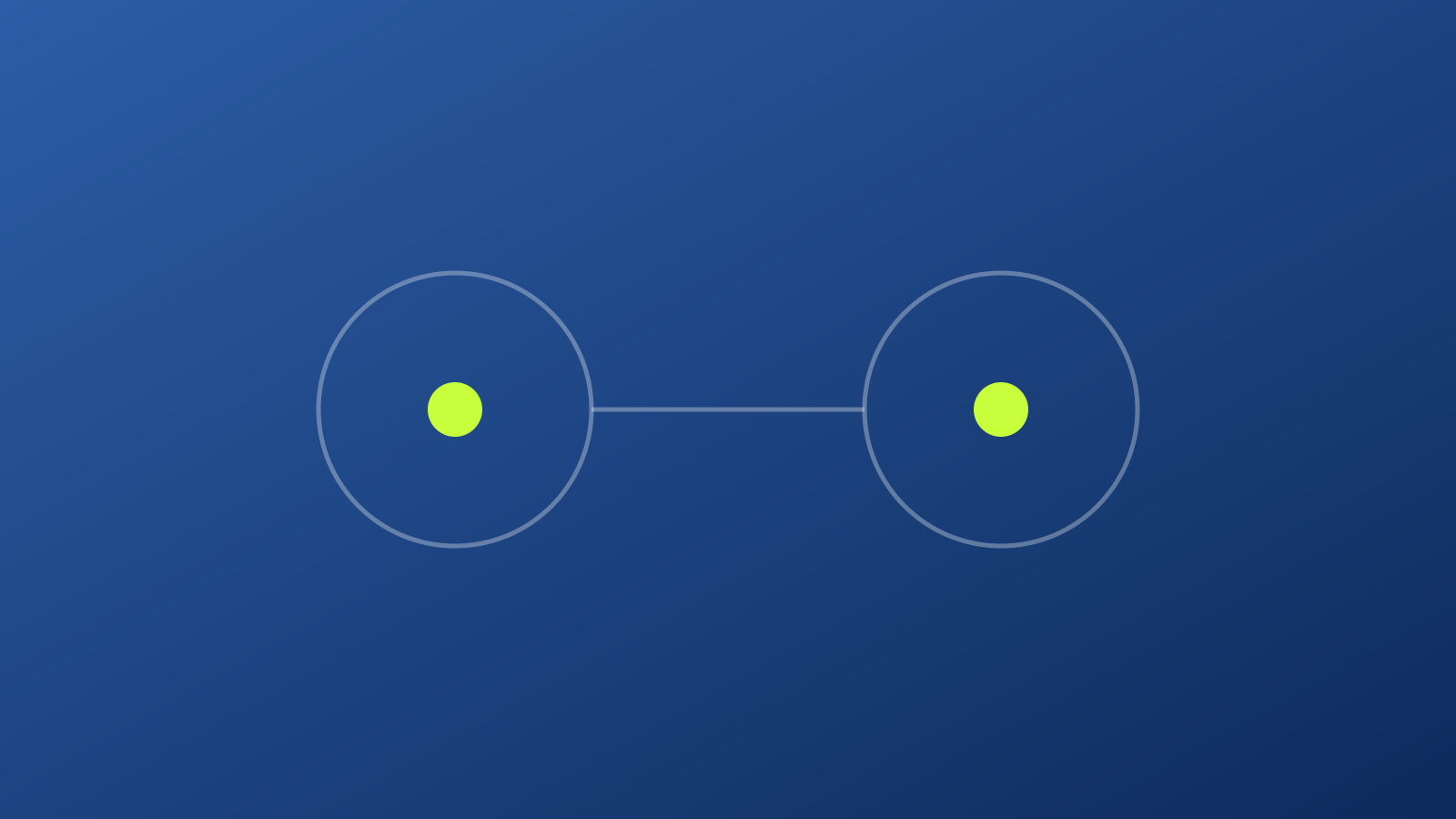 Two-region peering